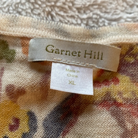 Garnet Hill Merino cardigan - Picture 4 of 7